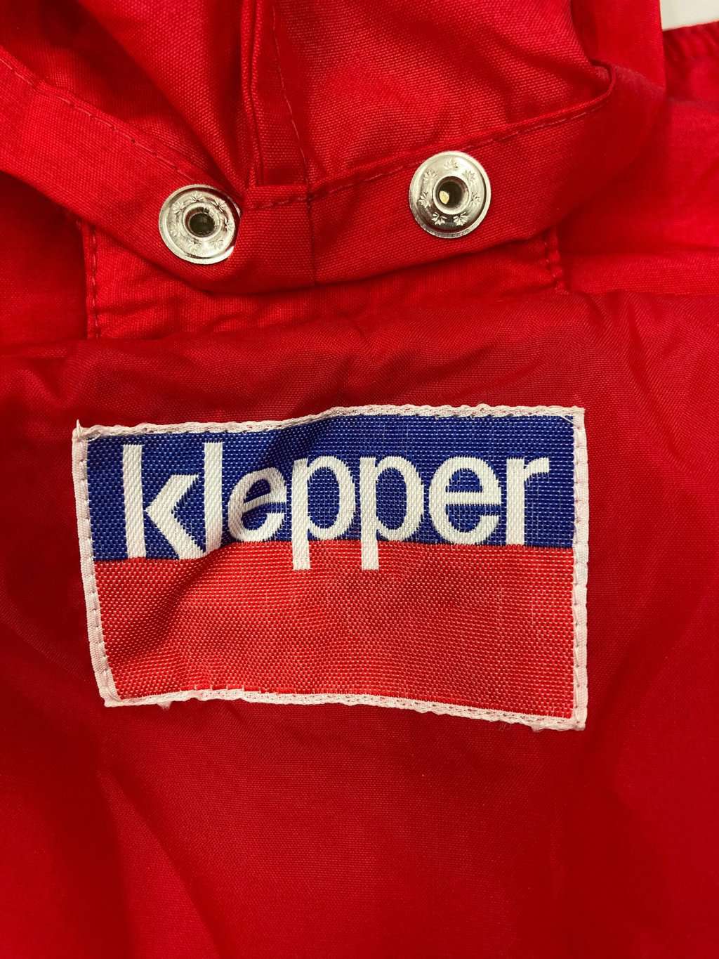 Womens Vintage 80s Klepper Ski Jacket Red And White Medium 4