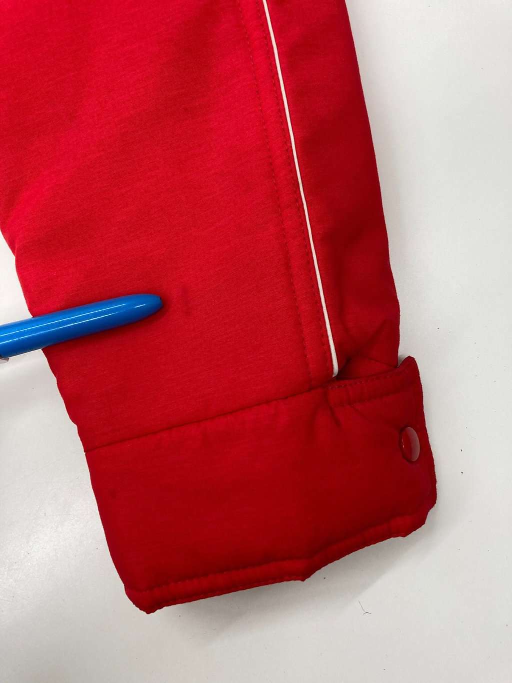 Womens Vintage 80s Klepper Ski Jacket Red And White Medium 6