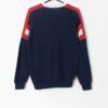 Rare Womens 80s Adidas Sweatshirt In Navy With Red White Stripes Medium 4