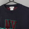 Vintage Adidas Sweatshirt 90s Spellout Ny Training New York Navy And Maroon Small 2