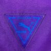 90s Vintage Puma Windbreaker Purple With Triangle Badge Medium Large 4
