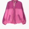 Vintage Pink Shell Jacket 80s Sergio Tacchini Bold Two Tone Windbreaker Large