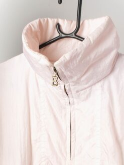 Womens Vintage Bogner Shell Jacket Windbreaker 90s White Pink Purple Xl 2