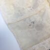 Vintage 70s Lace Blouse In Pale Beige With Button Up Back Medium 4