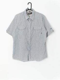 Vintage Billabong Slim Fit Striped Western Shirt Medium Large