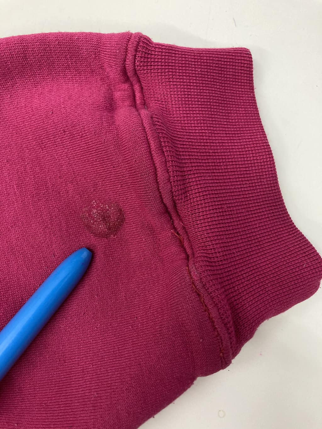 Vintage Pink Collared Sweatshirt With Cute Embroidered Mountain Goat Design By St Michael Large 5