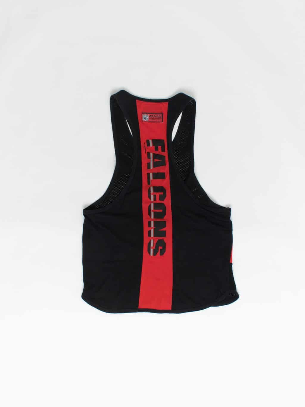 80s Vintage Falcons Jack Davis American Football Muscle Vest Large 5