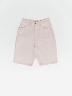 90s Vintage St Michael Shorts Pastel Pink Light Wash Denim Waist 26 Small