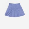 Vintage 80s Adidas Pleated Tennis Skirt In Light Purple Xs Small 3