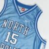 Vintage 90s Nike N Carolina Basketball Jersey Blue And White 2xl 2