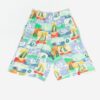 Vintage Baggy Summer Shorts With Sailboat Print Small Medium 2