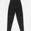 Vintage Black Tapered Trousers 27 X 30 Made In Italy 90s