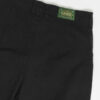 Vintage Black Tapered Trousers 27 X 30 Made In Italy 90s 4