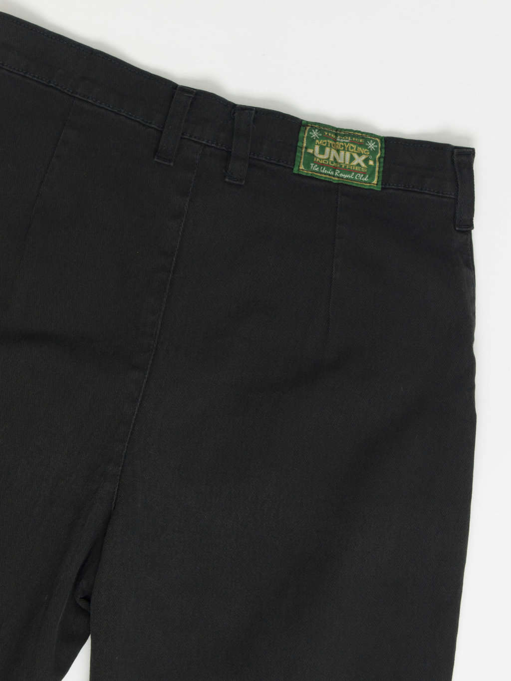 Vintage Black Tapered Trousers 27 X 30 Made In Italy 90s 4