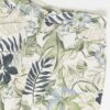 Vintage Cropped Capri Trousers 30 X 245 Green Floral Print 2