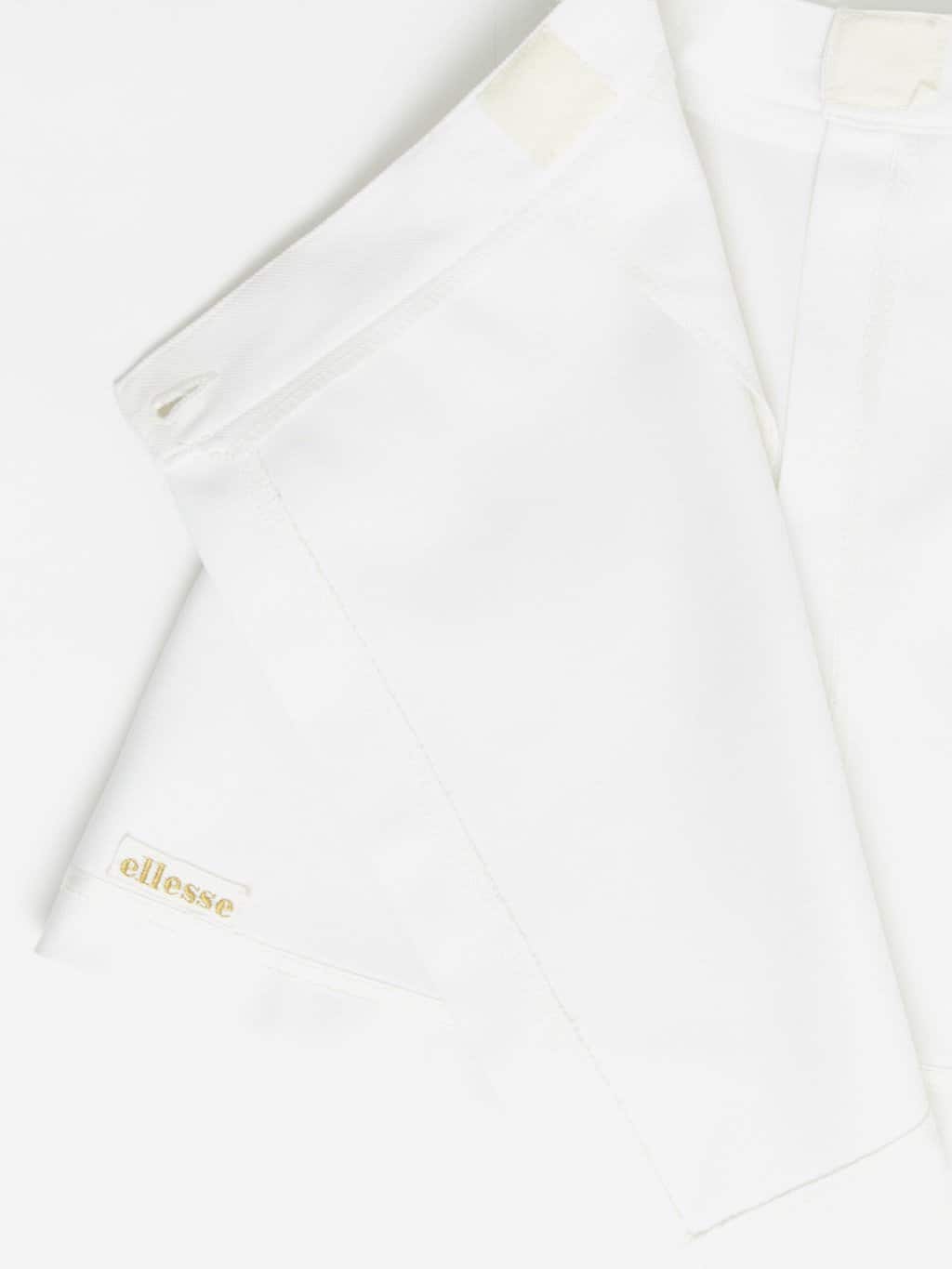 Vintage Ellesse Tennis Skirt In White Made In Italy Xs Small 2