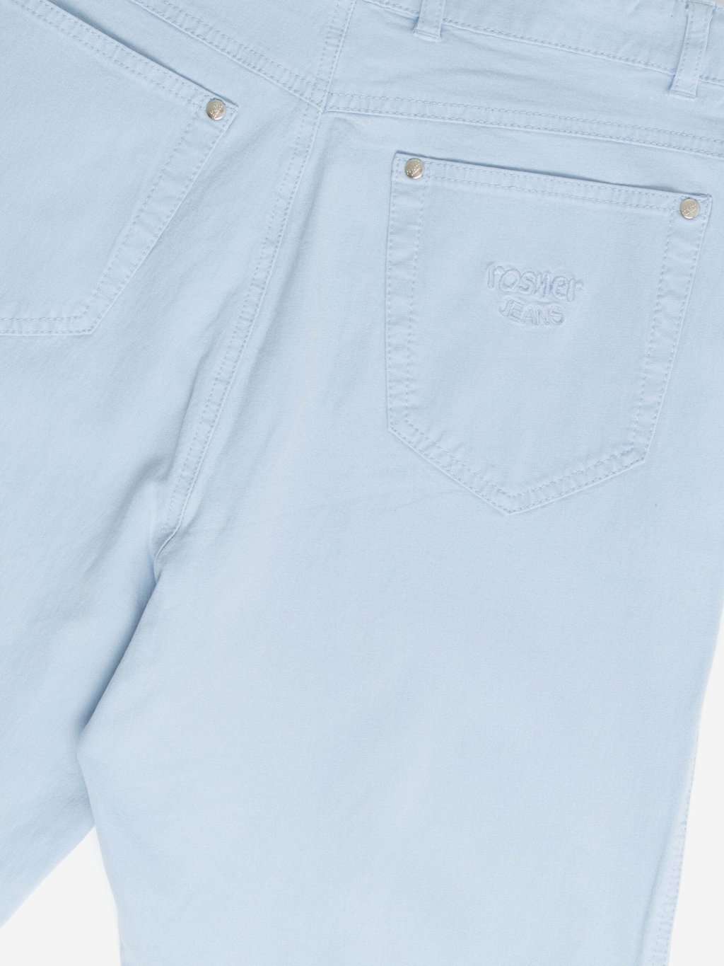 Vintage High Rise Pale Blue Jeans With Stretch Medium 4