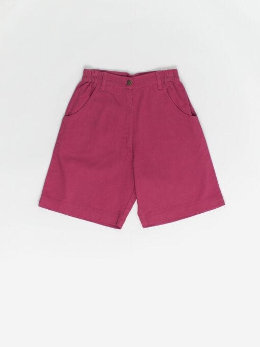 Vintage High Waisted Shorts Fuchsia Pink Deadstock Small