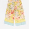 Vintage Isola Marras Floral Silk Trousers 32 Waist With A Pretty Floral Pattern Cropped Trousers Large 3