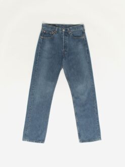 Vintage Levis 501 Jeans 28 X 29 Blue Stonewash Usa Made 90s