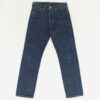 Vintage Levis 501 Jeans 28 X 29 Dark Blue Dark Wash France Made 90s