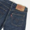 Vintage Levis 501 Jeans 28 X 29 Dark Blue Dark Wash France Made 90s 4