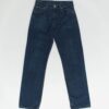 Vintage Levis 501 Jeans 28 X 31 Dark Blue Mid Wash Uk Made Late 80s Early 90s