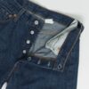 Vintage Levis 501 Jeans 28 X 31 Dark Blue Mid Wash Uk Made Late 80s Early 90s 2