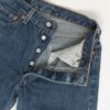 Vintage Levis 501 Jeans 28 X 31 For Women Dark Blue Mid Wash 90s 2