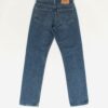 Vintage Levis 501 Jeans 28 X 31 For Women Dark Blue Mid Wash 90s 3