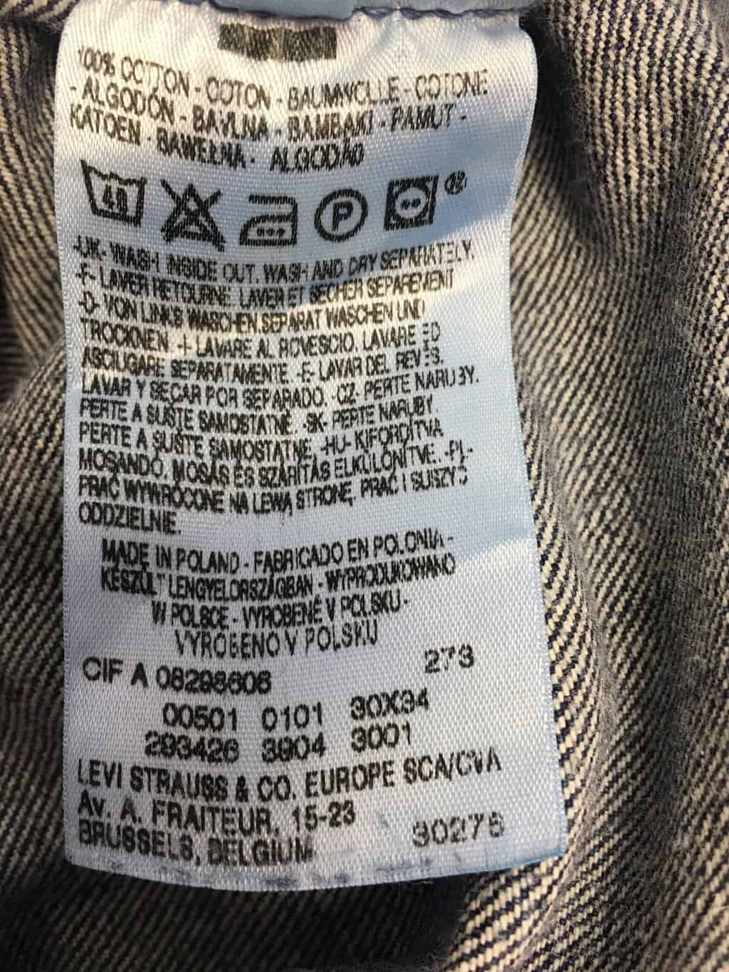 Vintage Levis 501 Jeans 30 X 33 Dark Blue Dark Wash Y2k 5