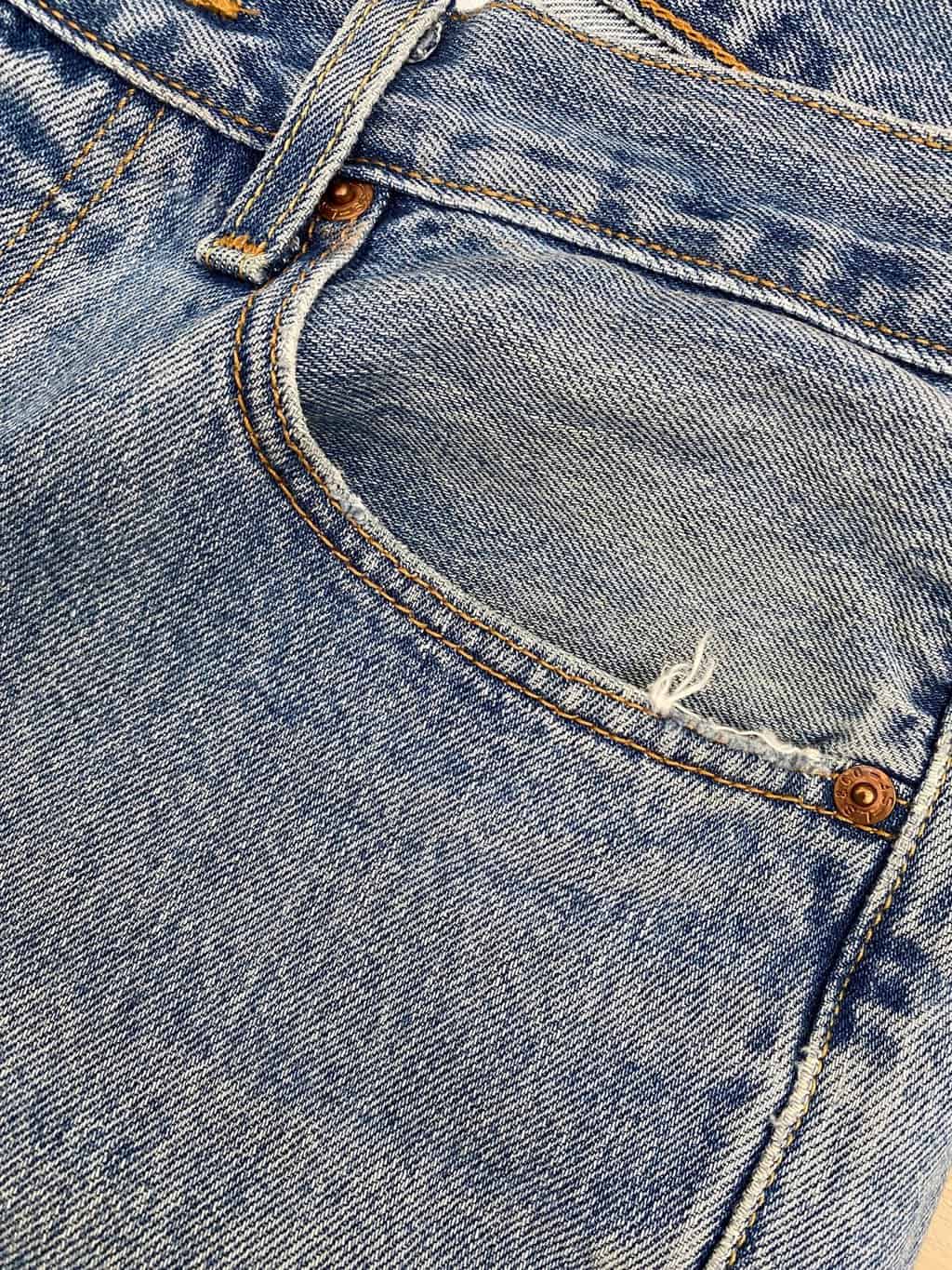 Vintage Levis 501 Jeans 31 X 325 Blue Stonewash 90s 10