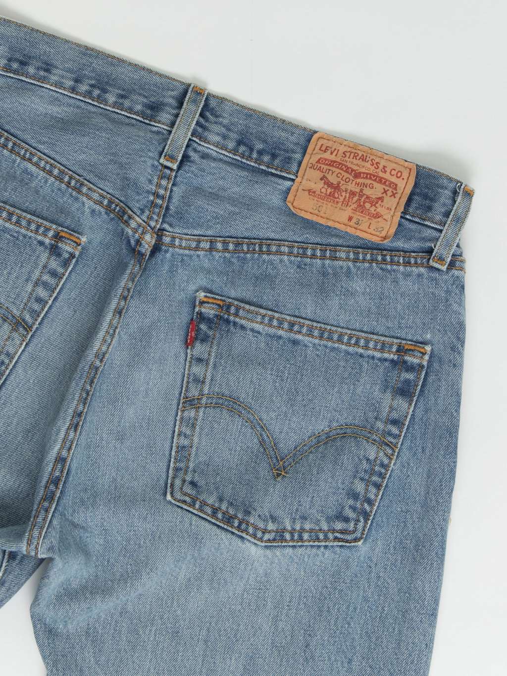 Vintage Levis 501 Jeans 31 X 325 Blue Stonewash 90s 4