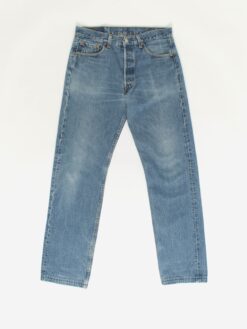 Vintage Levis 501 Jeans 32 X 32 Blue Stonewash Usa Made 90s