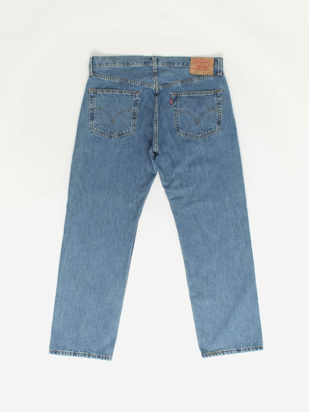 Vintage Levis 501 Jeans 35 X 295 Blue Stonewash 90s Y2k 3