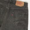 Vintage Levis 501 Jeans 35 X 32 Grey Stonewash Usa Made 90s 4