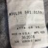 Vintage Levis 501 Jeans 35 X 32 Grey Stonewash Usa Made 90s 7