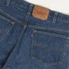 Vintage Levis 501 Jeans 38 X 295 Dark Blue Mid Wash Usa Made 80s 4