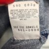 Vintage Levis 501 Jeans 38 X 295 Dark Blue Mid Wash Usa Made 80s 5