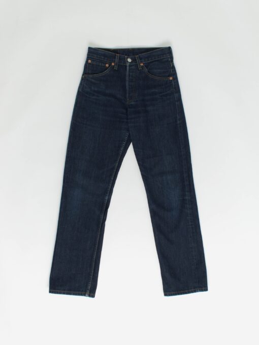 Vintage Levis 535 Jeans 27 X 30 Dark Blue Dark Wash Y2k