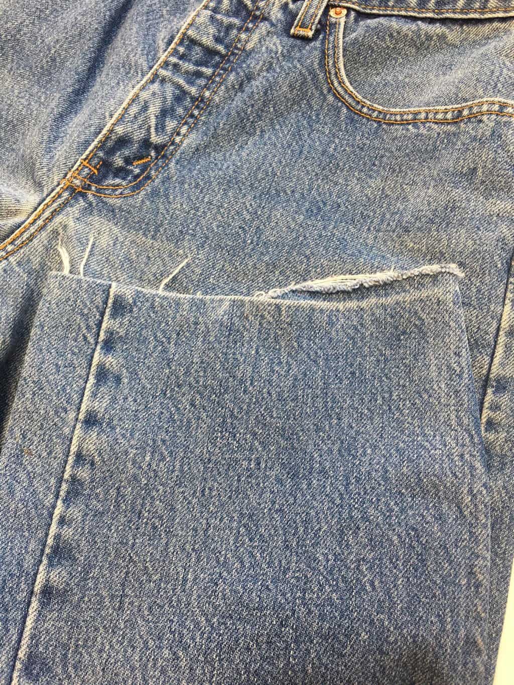 Vintage Levis 615 02 Jeans 28 X 285 Blue Stonewash Uk Made 90s 8