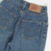 Vintage Levis 901 Jeans 24 X 315 Blue Mid Wash Uk Made 90s 4