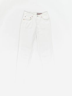 Vintage Levis 901 Jeans 28 X 295 White Uk Made 90s