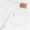 Vintage Levis 901 Jeans 28 X 295 White Uk Made 90s 4