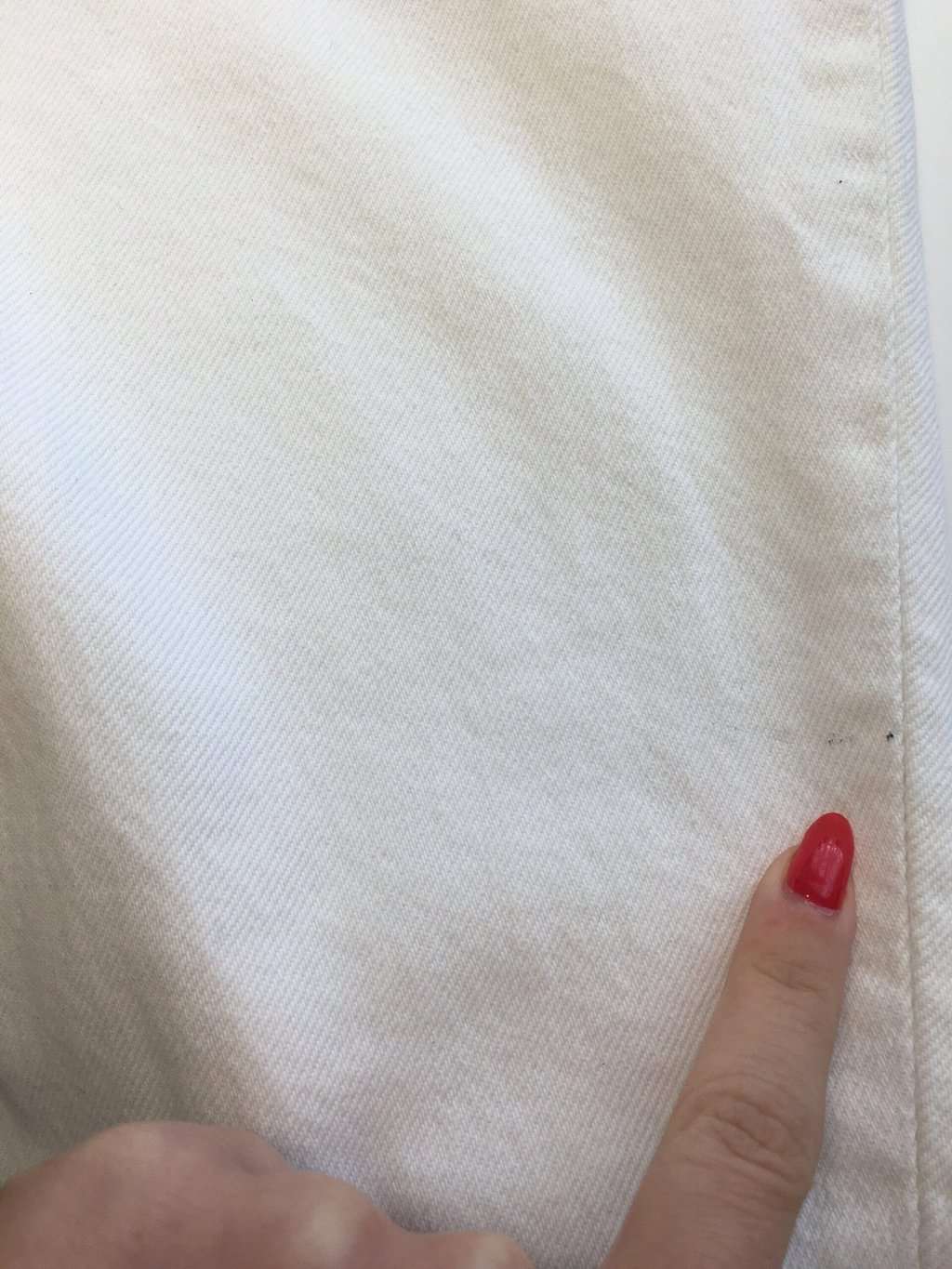 Vintage Levis 901 Jeans 28 X 295 White Uk Made 90s 5