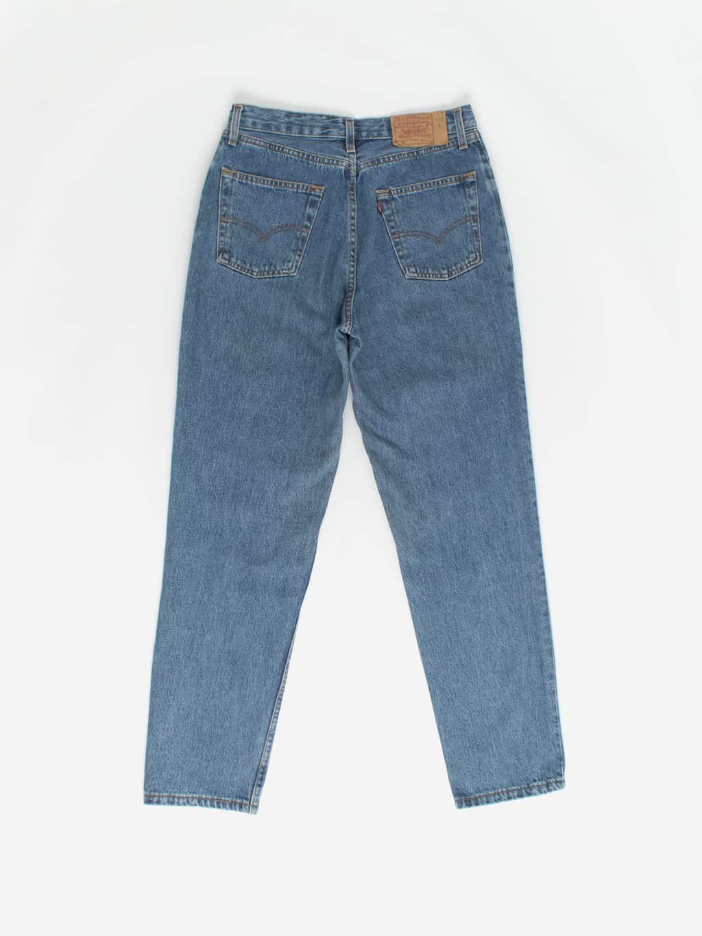 Vintage Levis 901 Jeans 30 X 295 Blue Stonewash Uk Made 90s Mom Jeans 3