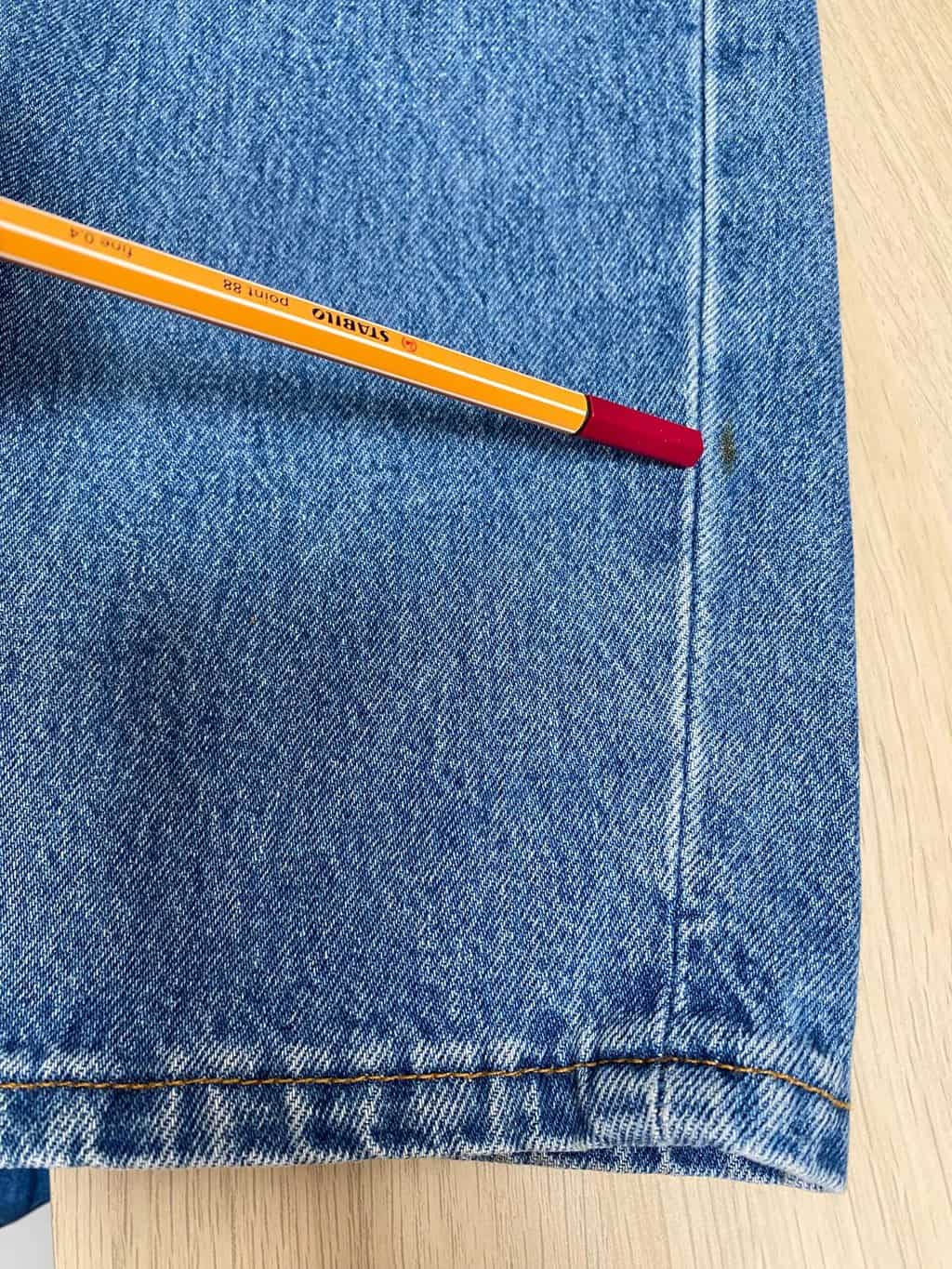 Vintage Levis 901 Jeans 30 X 295 Blue Stonewash Uk Made 90s Mom Jeans 7