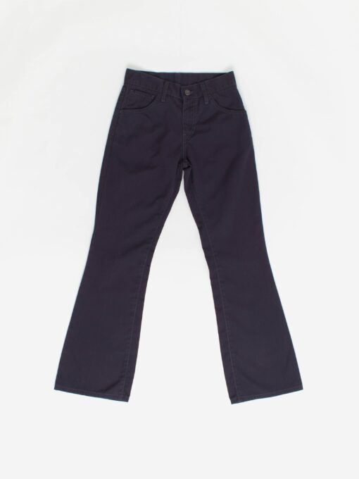 Vintage Sta Prest Levis Flares 26 X 28 Purple 00s Pants Trousers Jeans