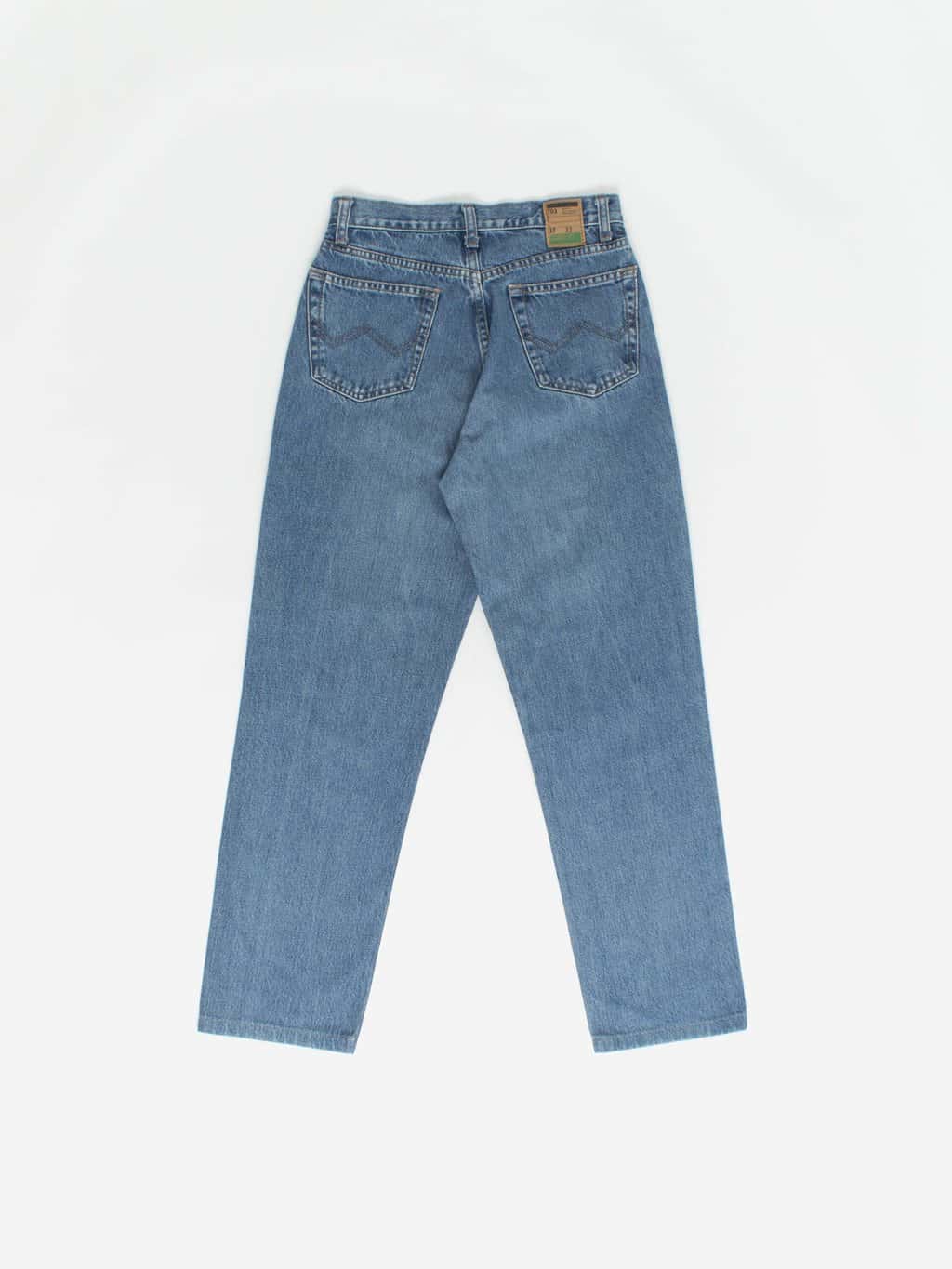 Vintage United Colours Of Benetton Jeans 26 X 26 Blue Stonewash 90s 2