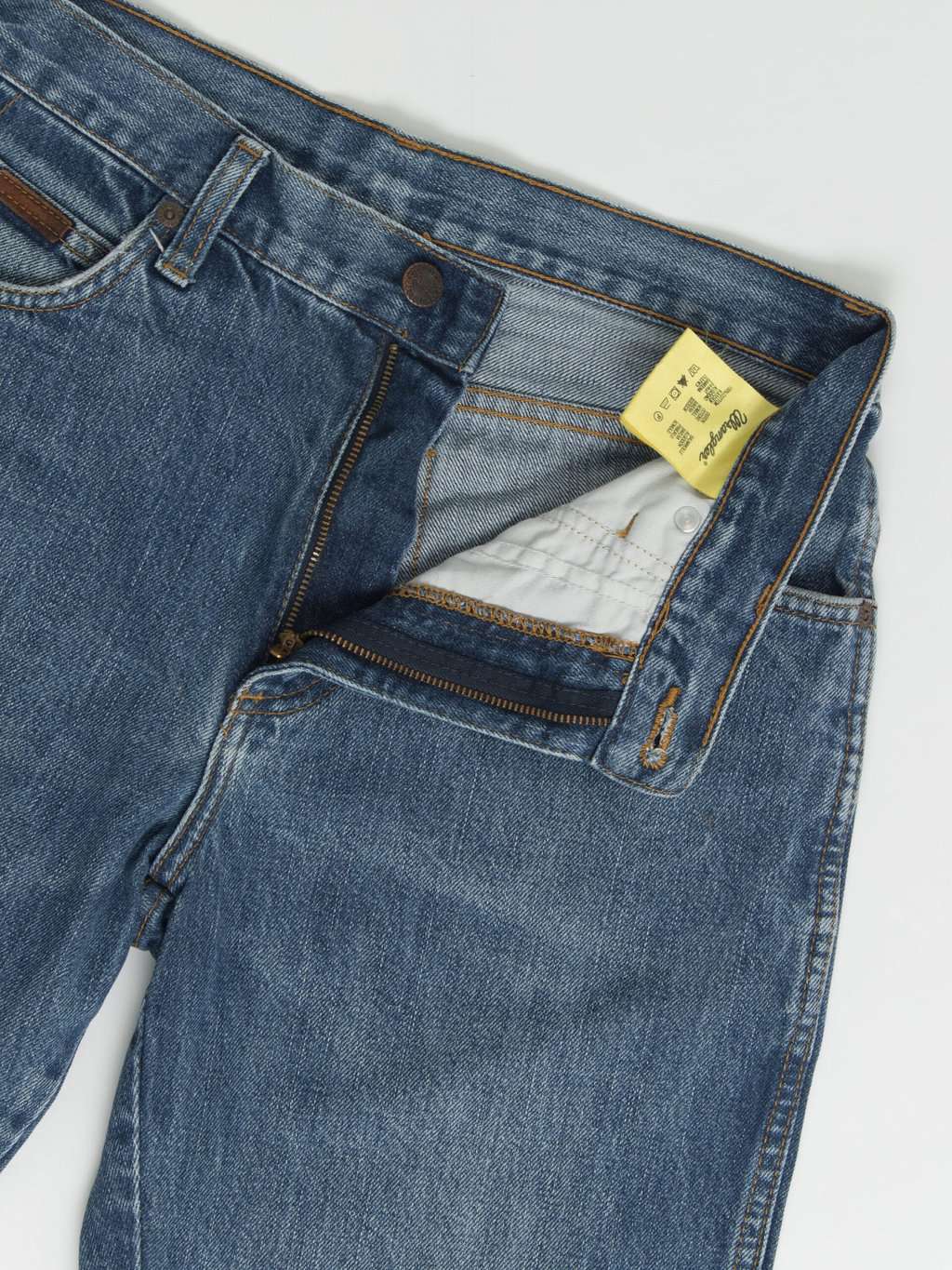 Vintage Wrangler Jeans 29 X 285 Blue Mid Wash 90s 2